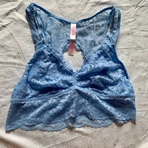 Light Blue Lace Bralette
